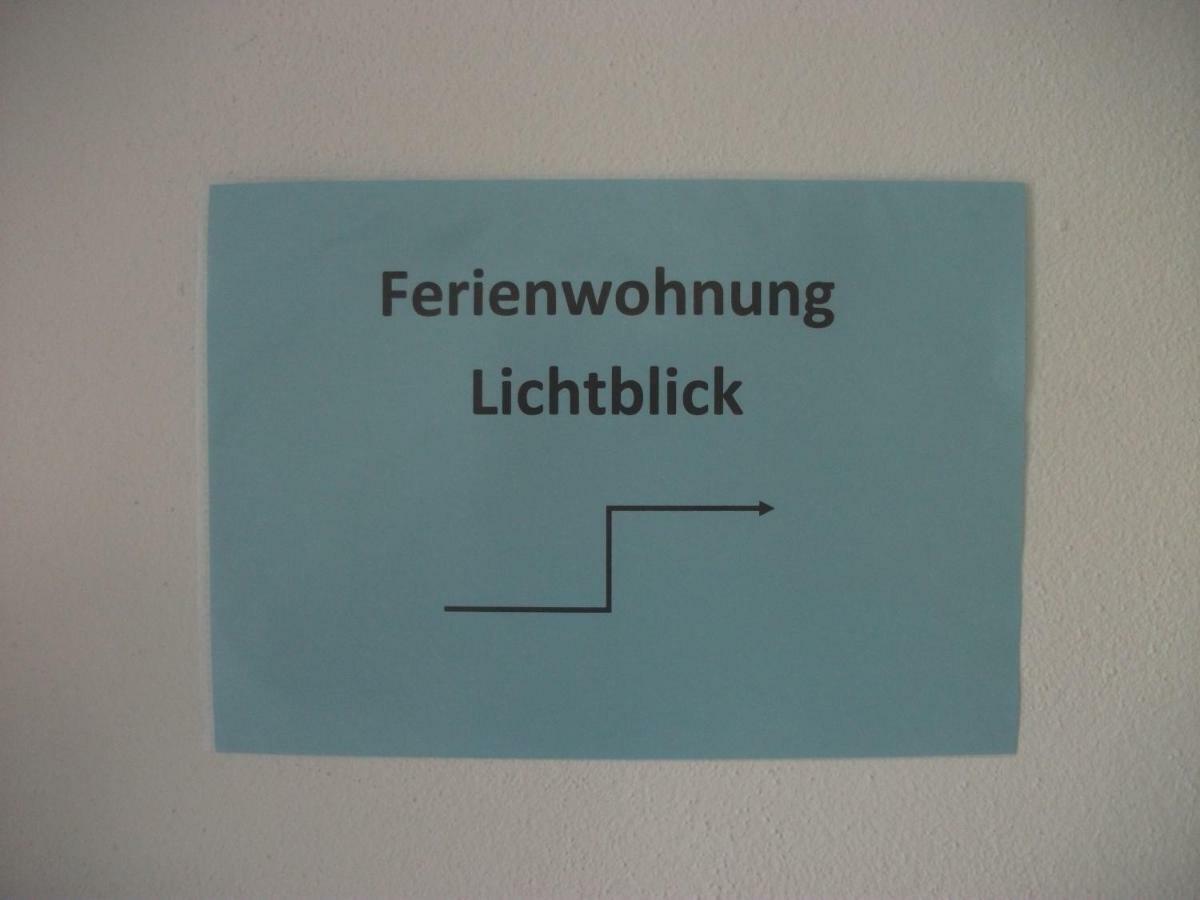 Ferienwohnungen Lichtblick Und Sonneck 힐폴트슈타인 외부 사진